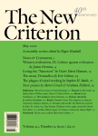 The New Criterion Magazine Cover