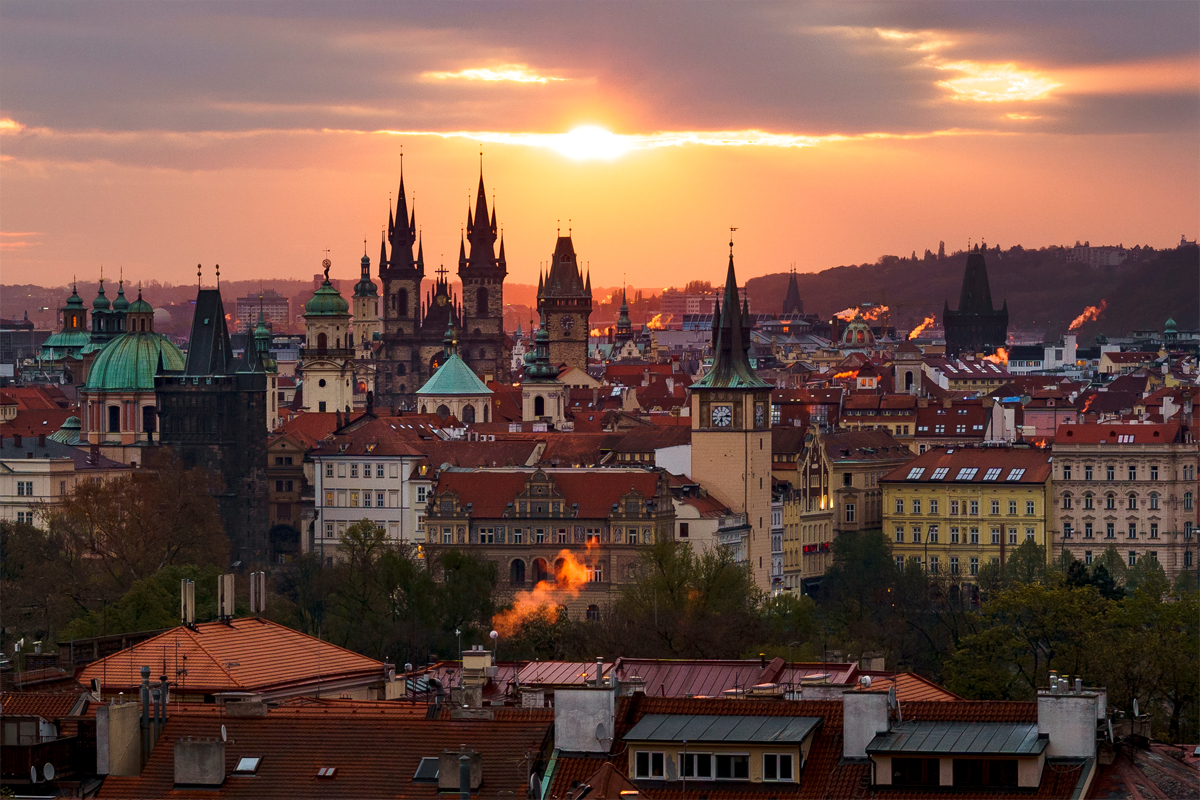 Prague of a hundred towers